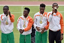 Jeux de la Francophonie : Le relais hommes ivoiriens en or  