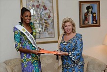 Miss Monde 2013 / Avant son départ pour l’Indonésie : L’appel de Miss Aïssata Dia aux autorités ivoiriennes et la gratitude de Yapobi à Mme Ouattara