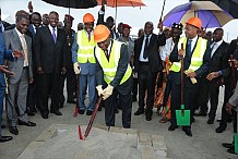 Construction de la voie Abobo-Anyama: Le chef de l’Etat a lancé les travaux, hier