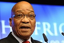 Les dirigeants africains en exercice ne devraient pas être jugés, selon M. Zuma.