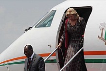 La Première Dame de Côte d’Ivoire, Marraine du vol inaugural en A380