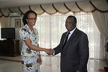 Youssouf Bakayoko reçoit Mme Bisa William, sous Secrétaire adjointe américain aux affaires africaines