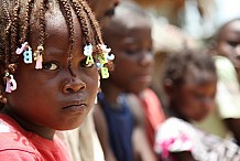Aïchatou Mindaoudou et Adèle Khudr (Unicef) échangent sur la situation des enfants en Côte d’Ivoire