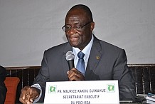 « Le PDCI n'a jamais soutenu l'ex-rébellion », selon Maurice Kacou Guikahué