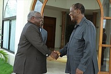 Le Chef de l’Etat a reçu un Emissaire de la Présidente du Libéria
