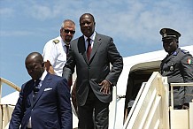 Le Chef de l’Etat est arrivé à Yamoussoukro pour présider le 44è Sommet de la CEDEAO
