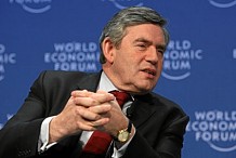 Alphabétisation: Gordon Brown salue les progrès de la Côte d'Ivoire