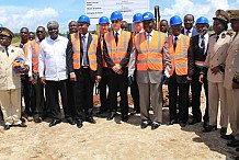 Lancement à Songon des travaux de construction d’une station de production d’eau potable 
