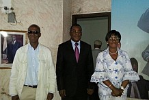 Prise de fonction d'Agnès Monnet, première femme Secrétaire générale du parti de Gbagbo