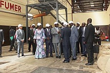 Bouaké : Duncan inaugure une usine de transformation de noix de cajou, un investissement d’1,5 milliard de FCFA