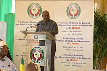 Crise au Burkina: le communiqué de la CEDEAO
