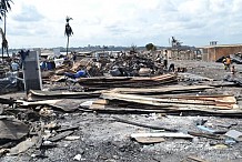 Yamoussoukro : le petit marché ''Mofêtai'' incendié