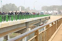 Le nouveau pont de Bouaflé, un des symboles de la bonne santé retrouvée de la Côte d’Ivoire (Ouatttara)