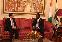﻿﻿Le Chef de l’Etat a échangé avec le Vice- Ministre des Affaires Etrangères de la Chine et le Président du Fonds International de Développement Agricole