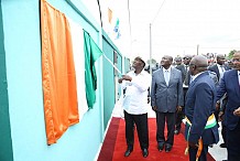Le Chef de l’Etat a procédé à l’inauguration de la voie express Abobo - Anyama
