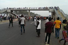 Les populations d'Anani bloquent la circulation entre Abidjan et Bassam 