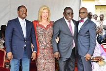 Mankono : Inauguration de l’école maternelle Dominique Ouattara offerte par le ministre Cissé Bacongo
