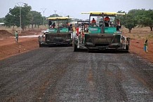 Infrastructures : Lancement des travaux de bitumage de la route reliant Korhogo à son aéroport