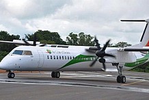 Gaoussou Touré inaugure l’aéroport de Man avec le premier vol d’Air Côte d’Ivoire
