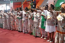 Présidentielle ivoirienne: les femmes du RHDP lancent l'opération araignée pour Alassane Ouattara