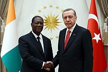 Le Président turc Recep Tayyip attendu, à Abidjan, dimanche pour une visite officielle de 48h 