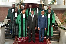 Le Président Ouattara installe officiellement les juges de la Cour de justice de l’UEMOA
