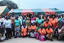 Projet femmes ambassadrices pour la paix : Une centaine de femmes formées à Bonoua 