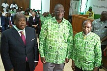 Le PDCI décore ses ‘’irréductibles’’ Charles Konan Banny et Essy Amara