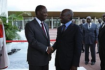 Arrivée à Abidjan du président de la Guinée-Bissau pour une visite de travail de 48h