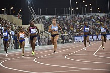 Athlétisme / Ligue de diamant de Doha : l’Ivoirienne Ta Lou se contente du bronze face à Thompson et Schiffers sur 200 m
