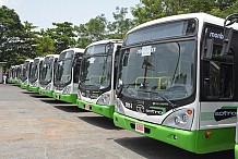 Transport urbain : 60 nouveaux autobus livrés à la Société de transport abidjanais