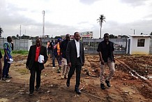 Le ministre Isaac Dé visite les travaux d’assainissement et de drainage à Koumassi