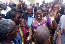 Remise en liberté, Simone Gbagbo accueillie dans une liesse populaire