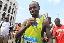 Le Kenyan Stanley Teimet remporte le 4è marathon international du district d’Abidjan