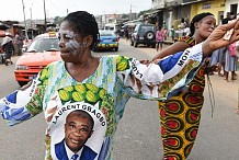 Libération de Gbagbo: ses proches et ses partisans à la fête