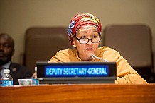 Maintien de la paix dans le pays: La vice-secrétaire générale de l’Onu félicite la Côte d’Ivoire