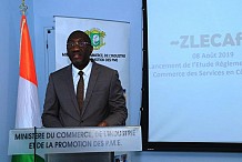 Zone de Libre-Echange Continentale Africaine : Le Ministre Souleymane Diarrassouba préside la réunion de concertation en prélude à l’enquête de l’Union Africaine sur le commerce des services...