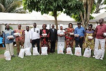Tabaski: plus de 200 kits alimentaires remis aux victimes des crises ivoiriennes