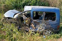 Axe Niakara-Katiola : Un mort et deux blessés dans un accident de la circulation