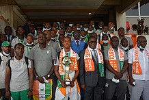 Les Eléphanteaux U17 de retour du Togo après leur sacre au tournoi de l’UFOA B