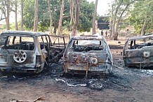 Des inconnus incendient cinq véhicules incendiés à Bouna
