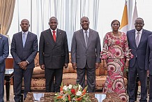 Le President Ouattara a reçu  le ministre angolais des relations extérieures