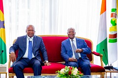 Ouattara et Mahama lancent un appel aux pays de l’AES