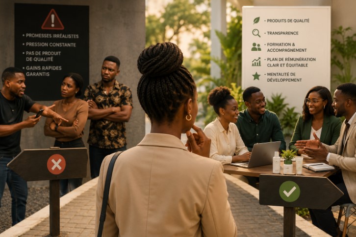Tu es déjà dans un réseau MLM : comment savoir si tu es au bon endroit ?