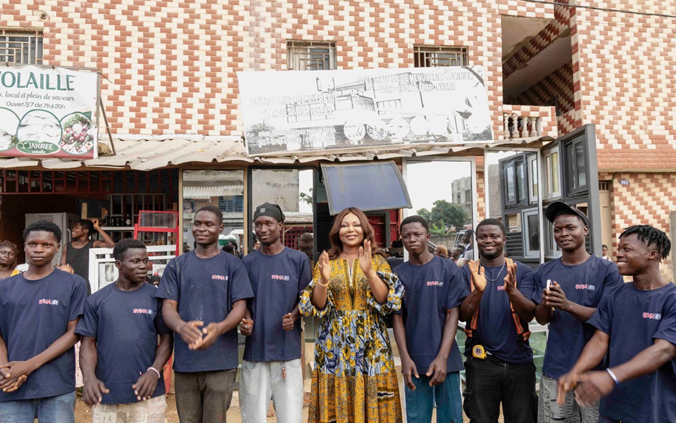 À Cocody, Nassénéba Touré salue la résilience d’anciens enfants en situation de rue