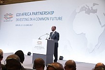 Alassane Ouattara salue le plan Marshall en partenariat avec l’Afrique proposé par l’Allemagne