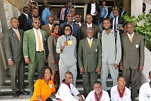 Taekwondo: De retour du championnat du monde à Muju, Cheick Cissé et Ruth Gbagbi sont rentrés à Abidjan