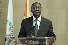 Le Président Ouattara déplore les dégâts des inondations en Côte d’Ivoire