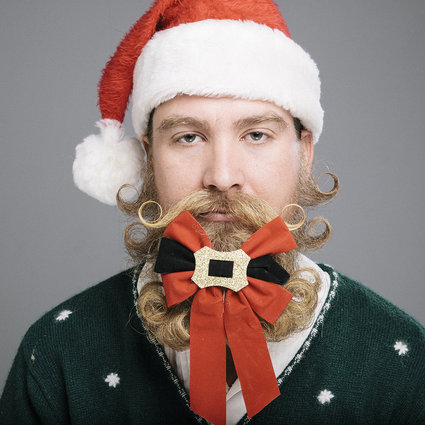 Ils Décorent Leur Barbe Façon Noël Lebabinet Abidjan